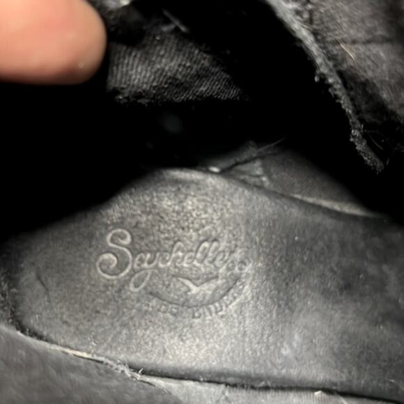 Seychelles Weekender By Anthropologie Black Suede Fringe Ankle Boots Size 9 - Picture 9 of 11